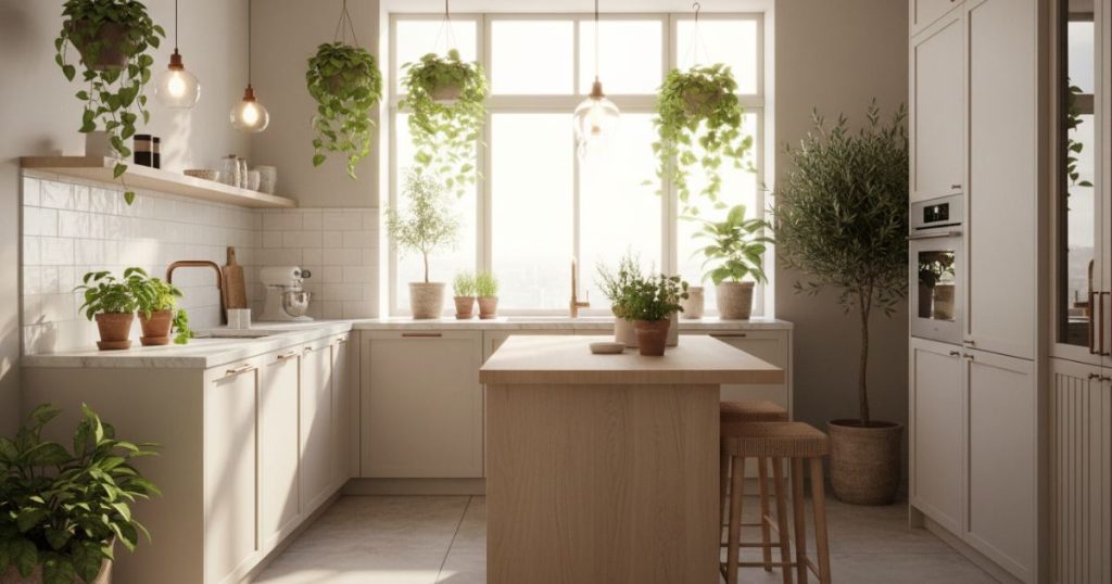 indoor-plants-small-kitchen