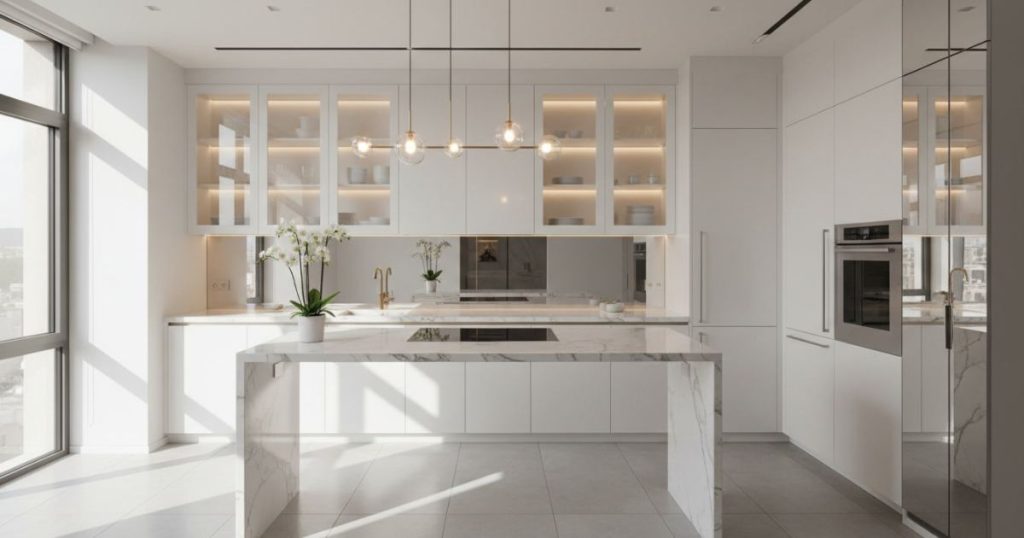 reflective-surfaces-small-kitchen
