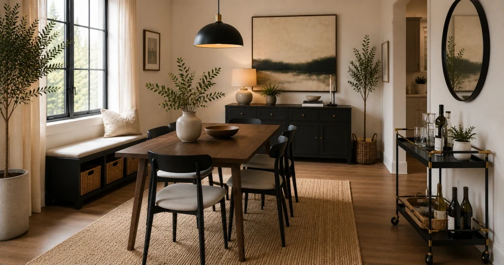 multifunctional-sideboard-dining-room-storage.webp Storage sideboard with drawers used as multifunctional dining room furniture